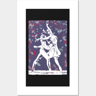 Pas de deux Ballet Dancers Duet Posters and Art